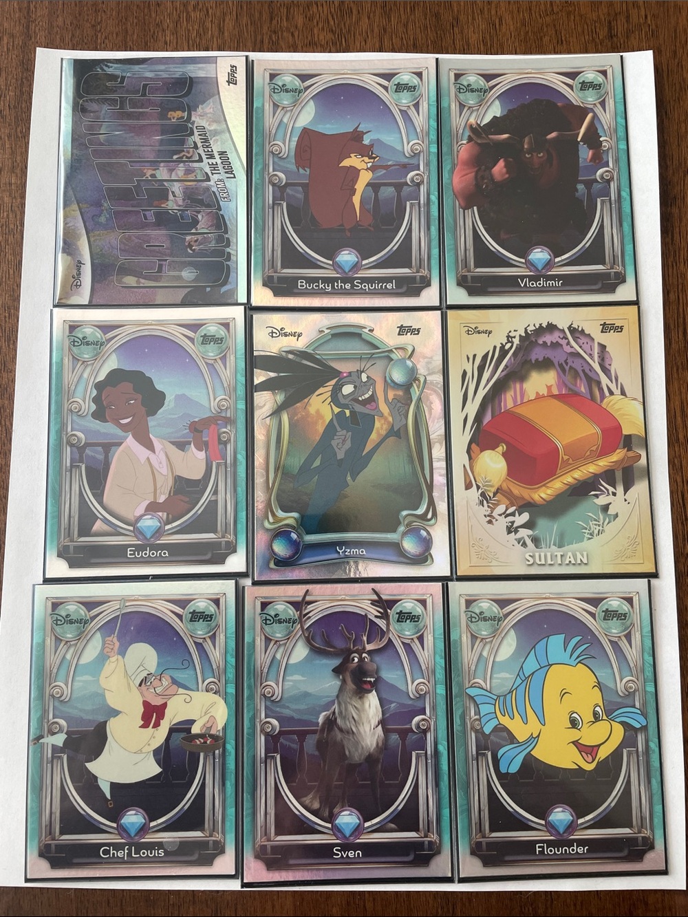 2025 Topps Disney Card Lot - 25 Cards Total